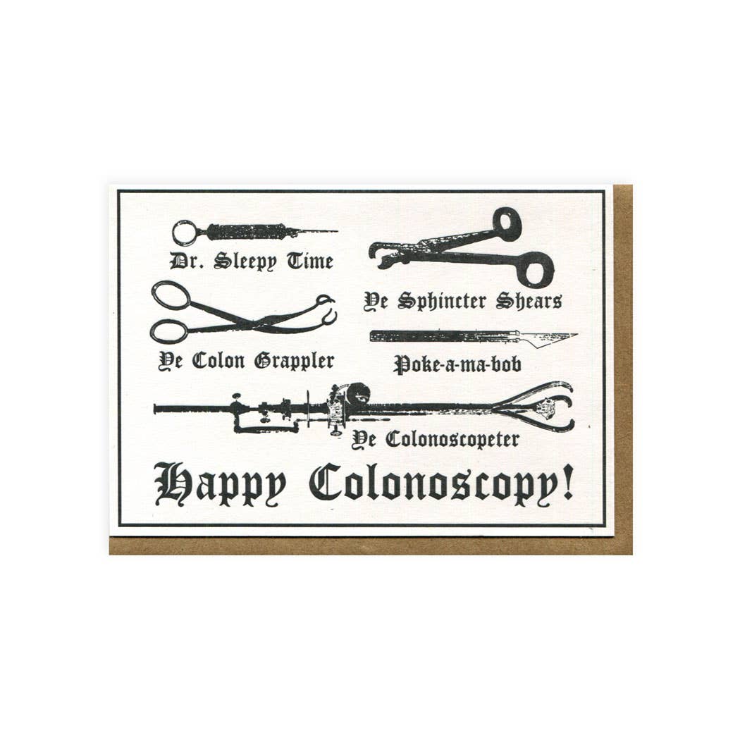 Happy Colonoscopy!
