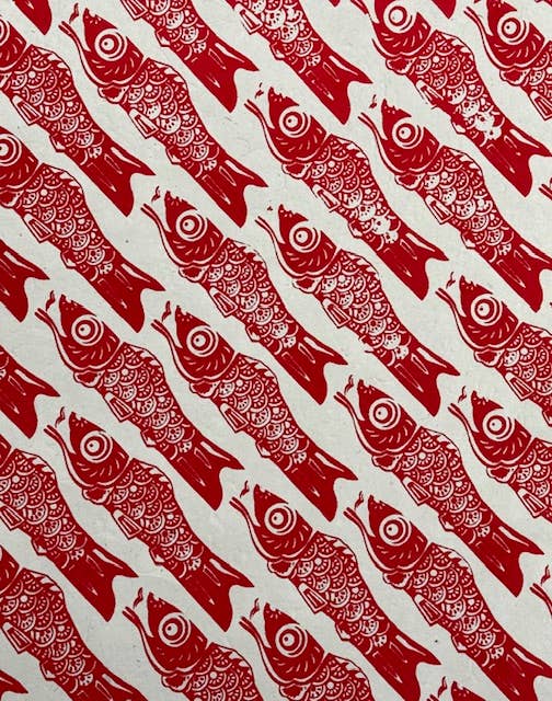 20x30 Koi Fish Paper