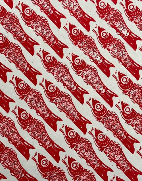 20x30 Koi Fish Paper