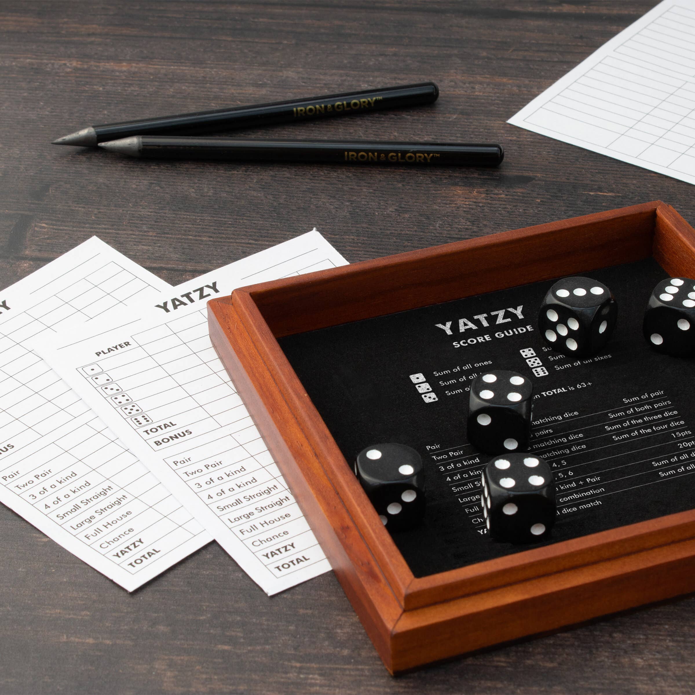 Yatzy - Wooden Game