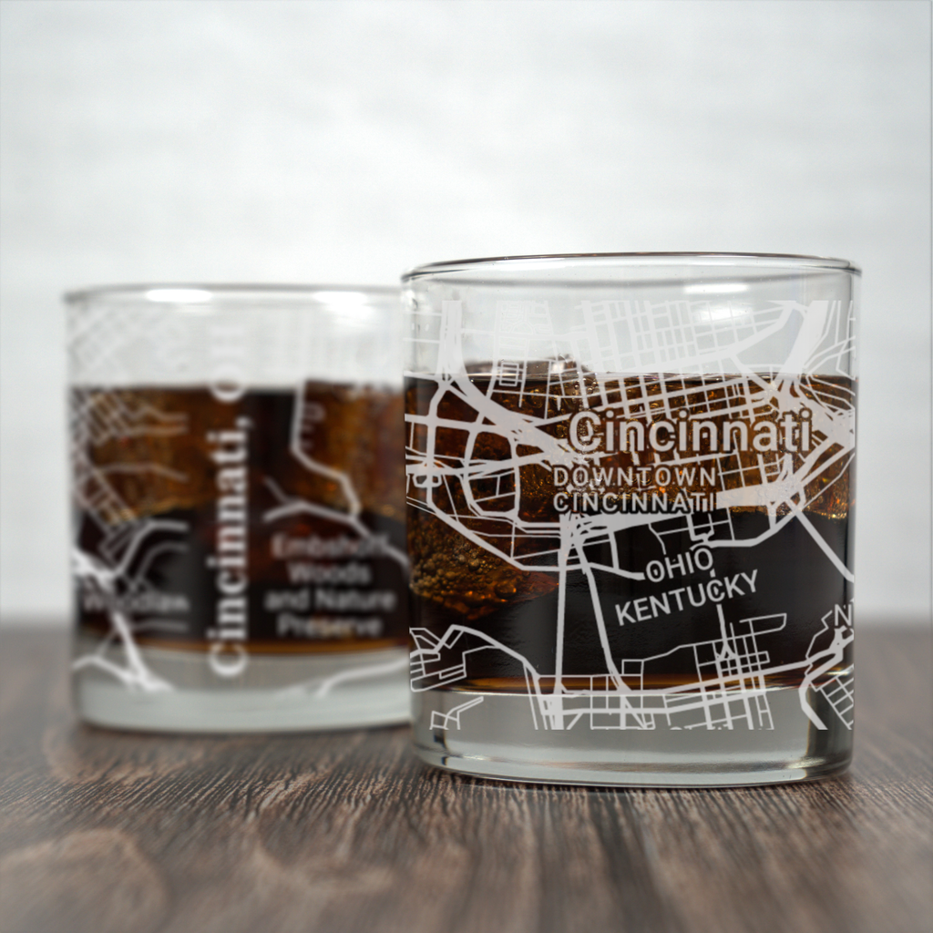 Engraved Whiskey Glass