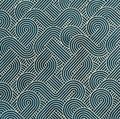Blue Knots Wrapping Paper