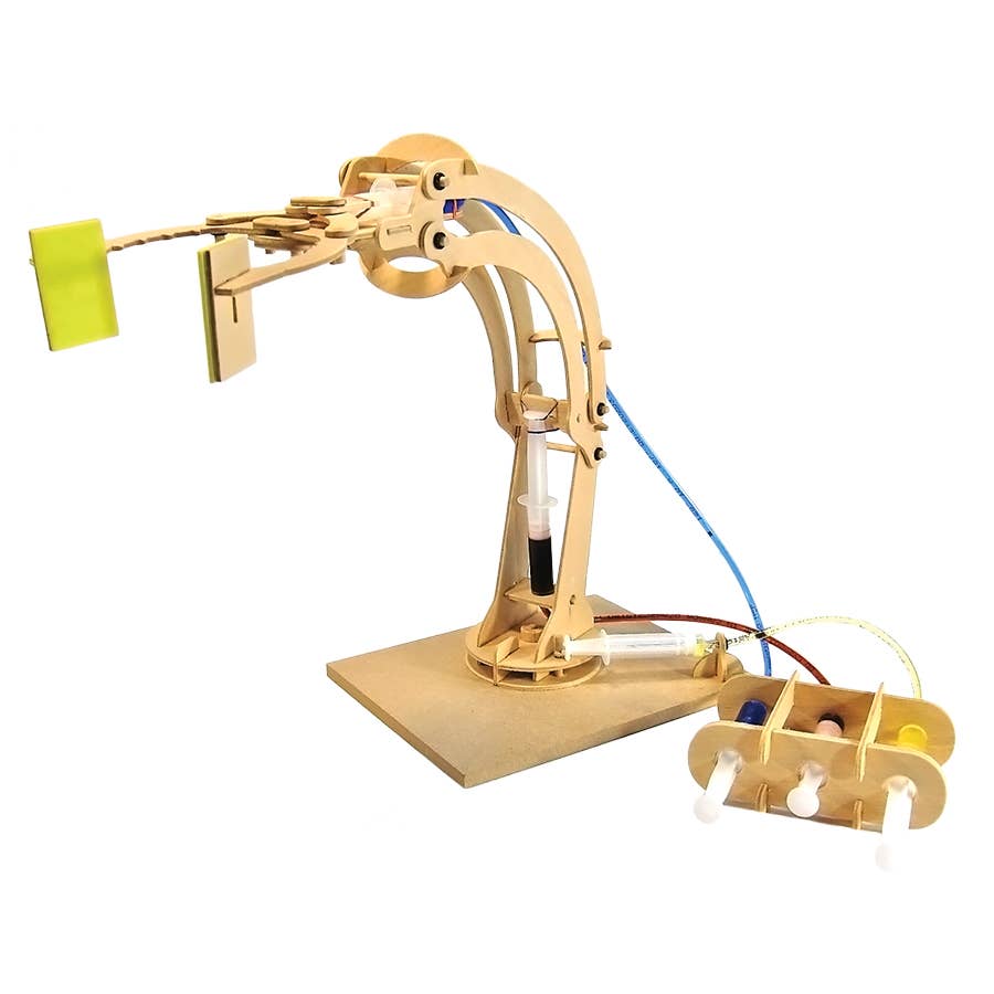 Robotic Arm Kit |  Wooden Engineering Model Building Kit