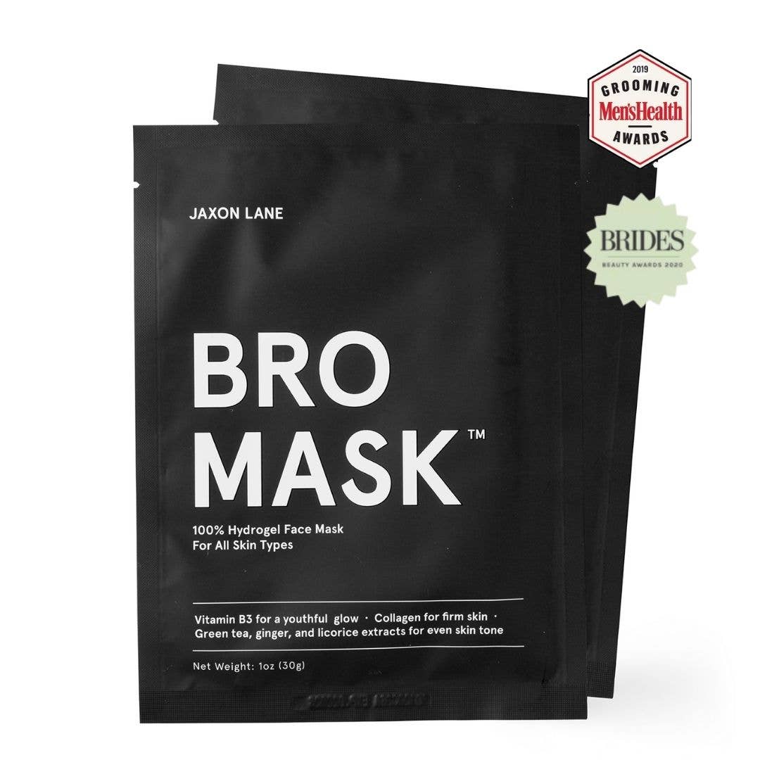 Bro Mask Hydrogel Face Mask Sheet Mask For Men (single)