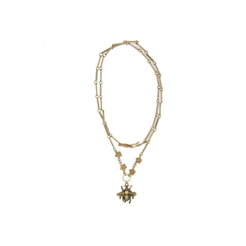 Bumblebee Necklace