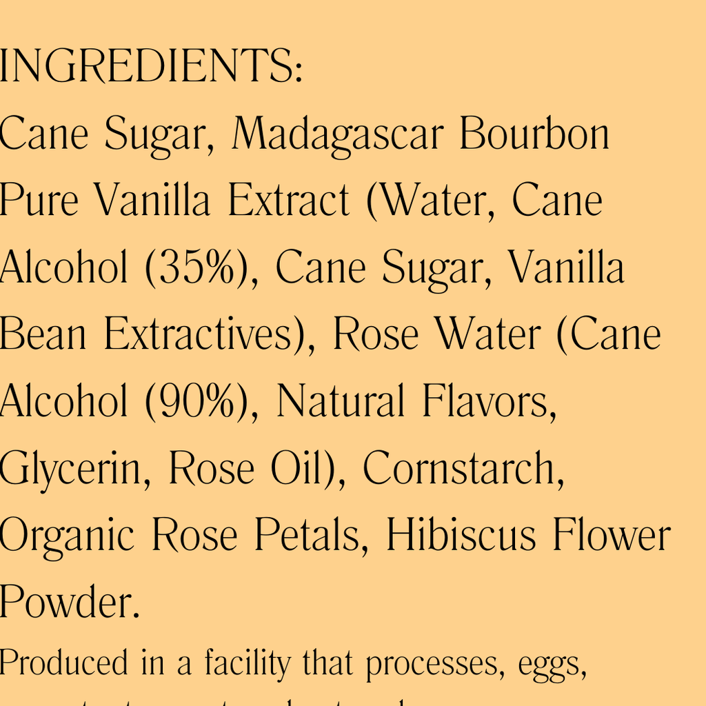 Sweet Rose Finishing Sugar - Bulk